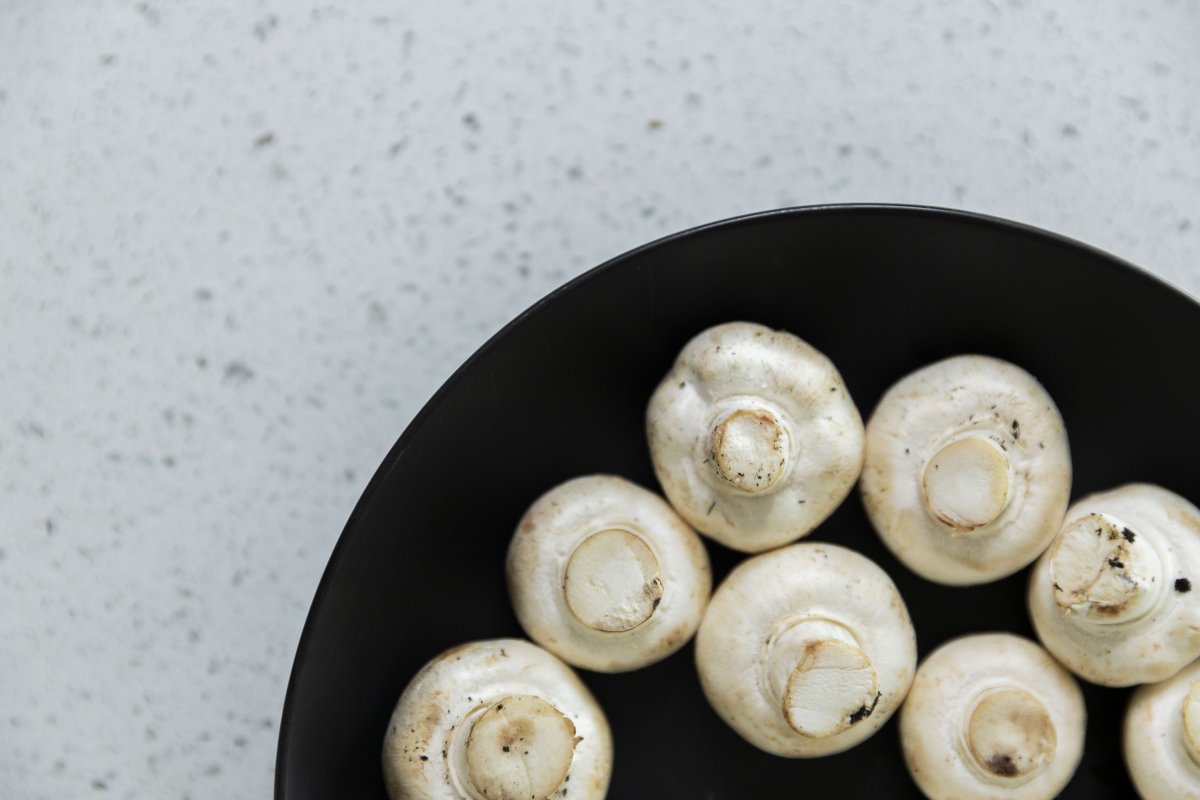 Mushrooms in a bowl