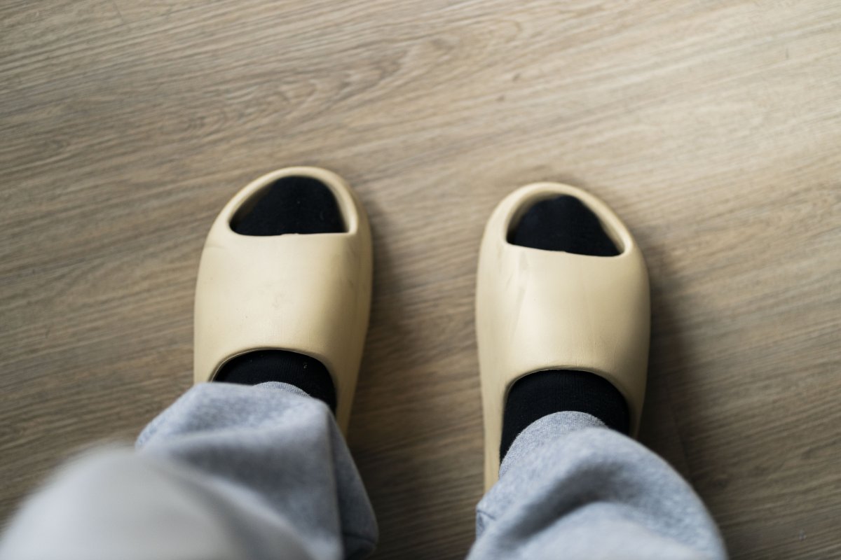 Photo of my feet