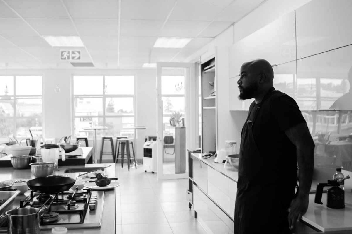Chef in the kitchen