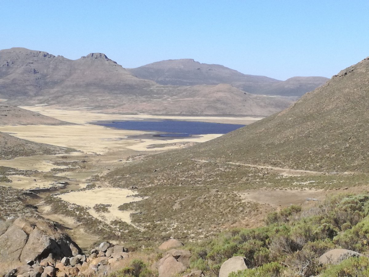Lake and Mountains