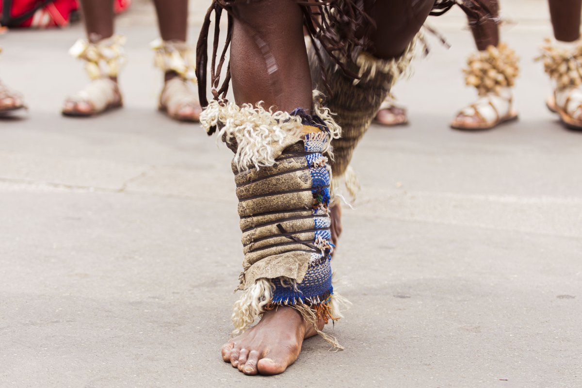 African foot attire