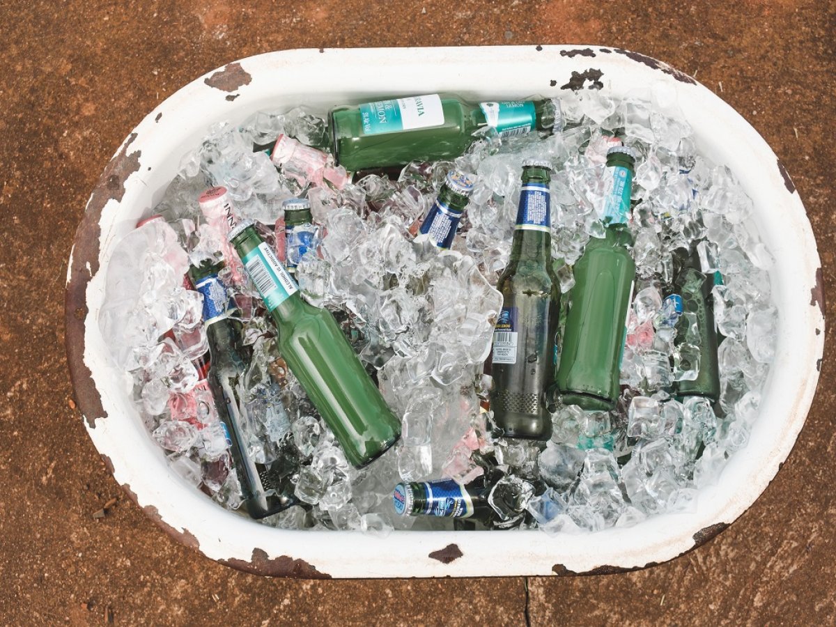 Ice cold drinks