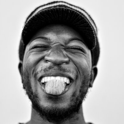 Black and White Smile