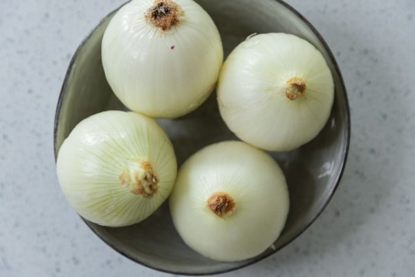 Onions in a bowl