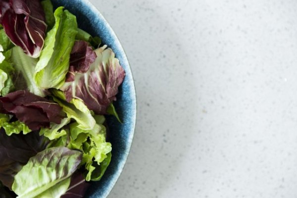 Salad on a plate