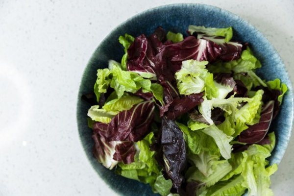 Green salad in a bowl
