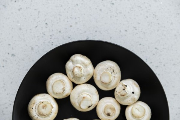 Mushrooms on a plate