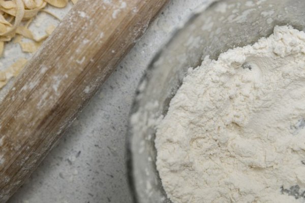 Flour and pasta roller