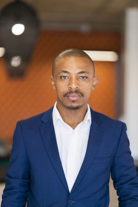 Black business man profile photo