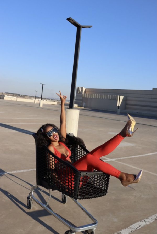 Black Girl in Trolley