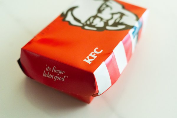 KFC streetwise meal box, it's finger licking' good.