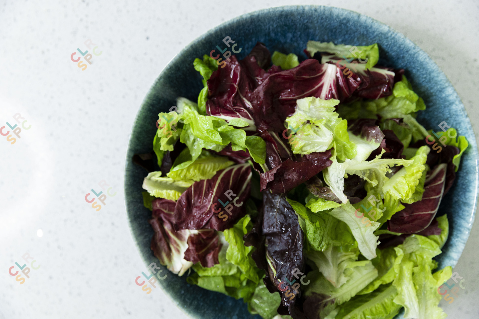 Green salad in a bowl