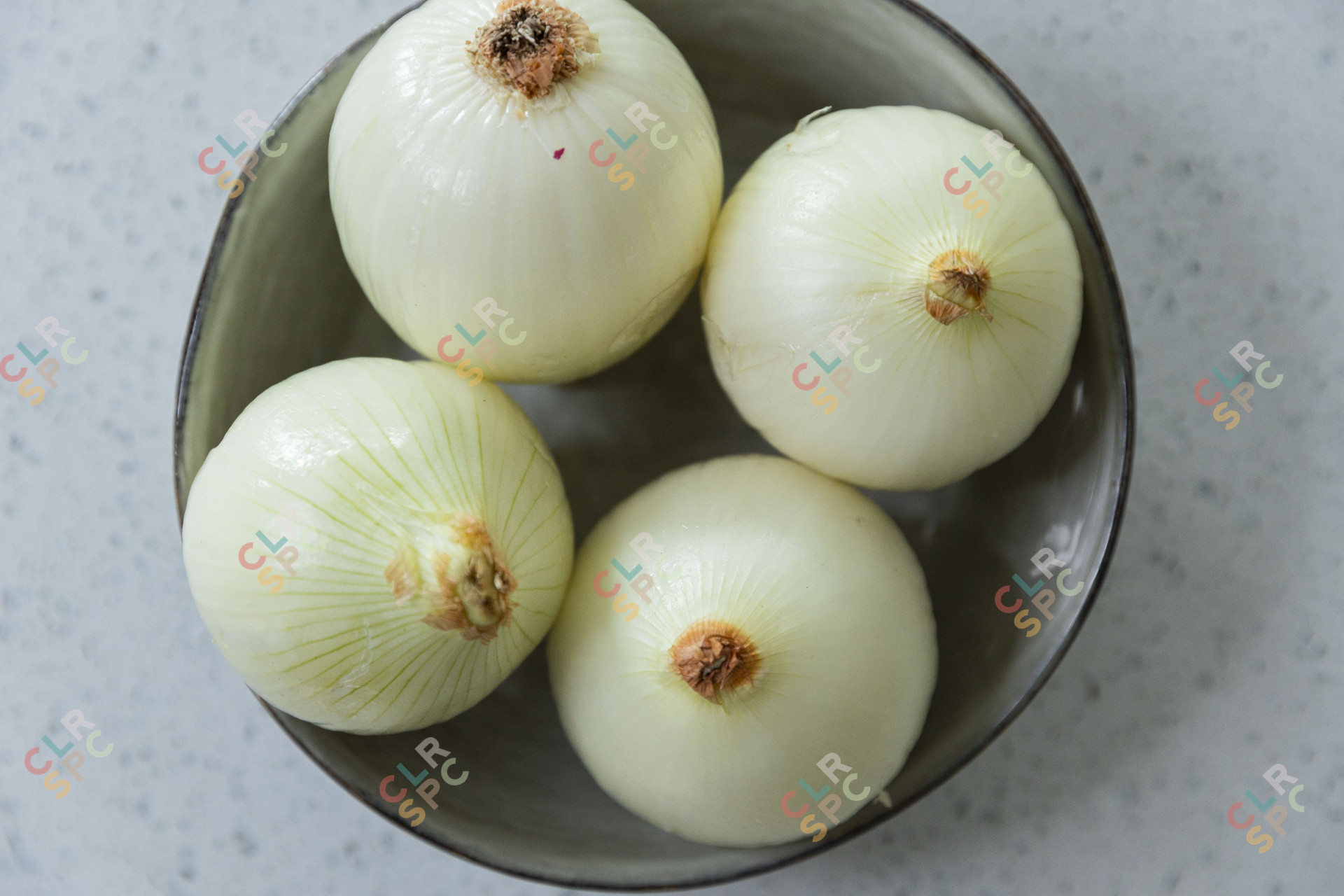 Onions in a bowl