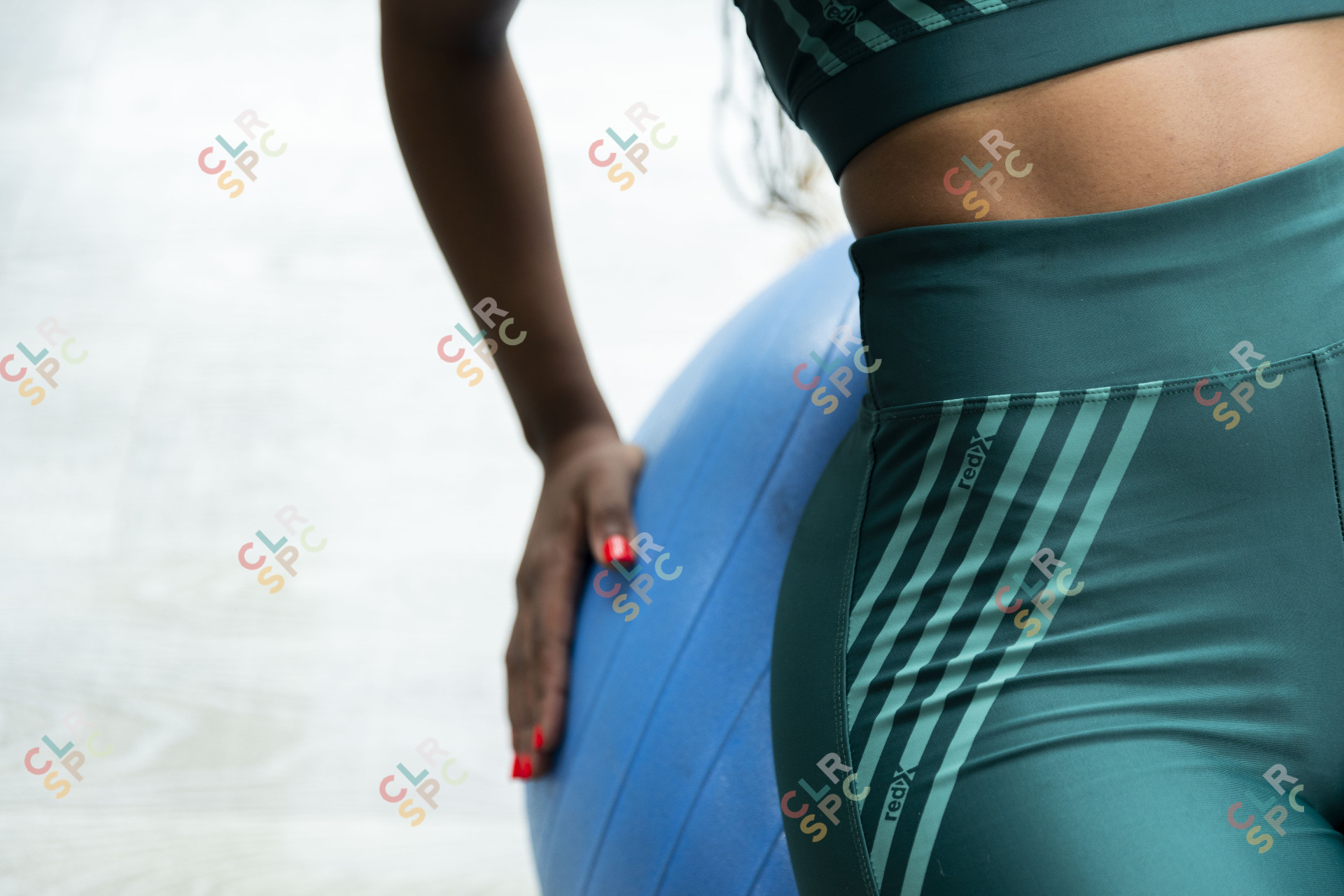 Medicine ball at the gym