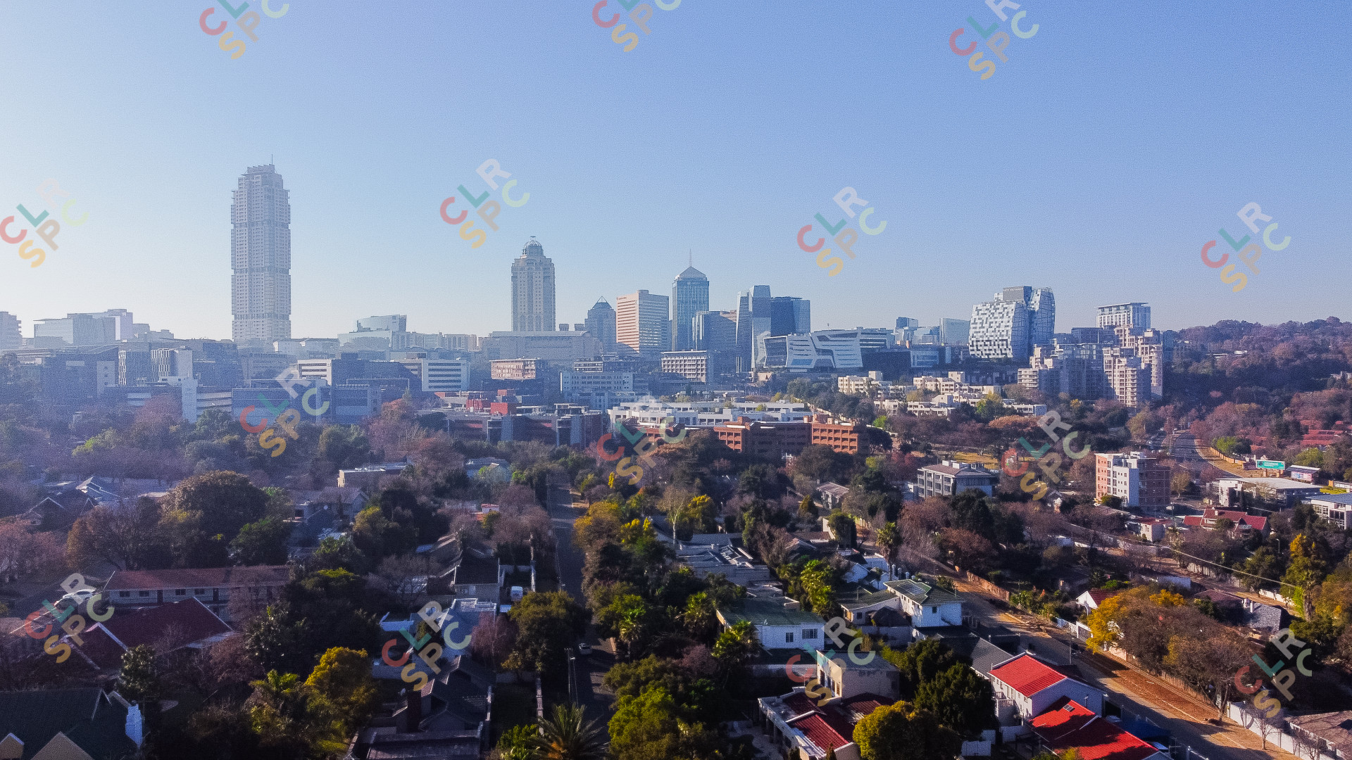 Sandton City Skyline