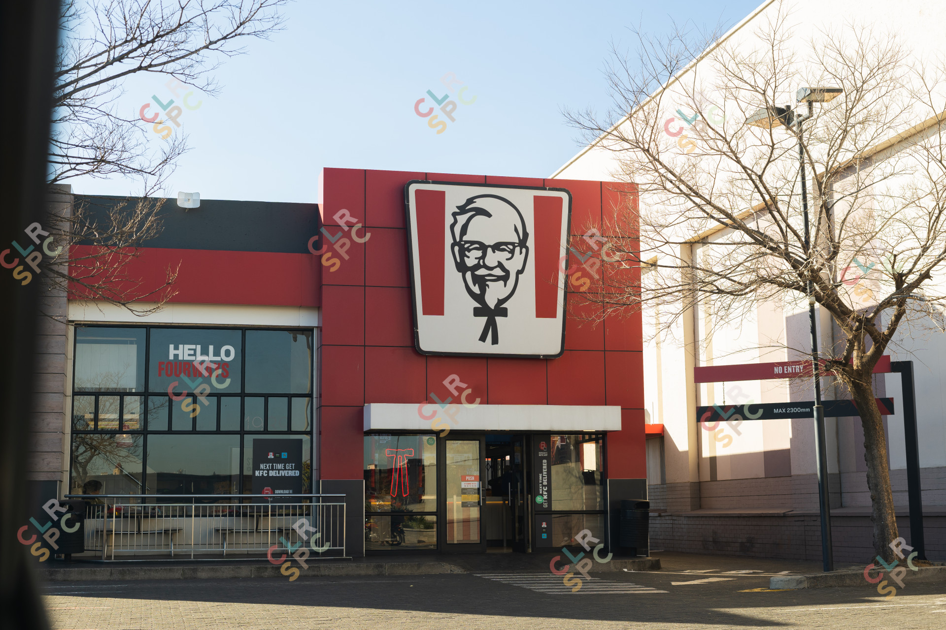 KFC entrance fourways