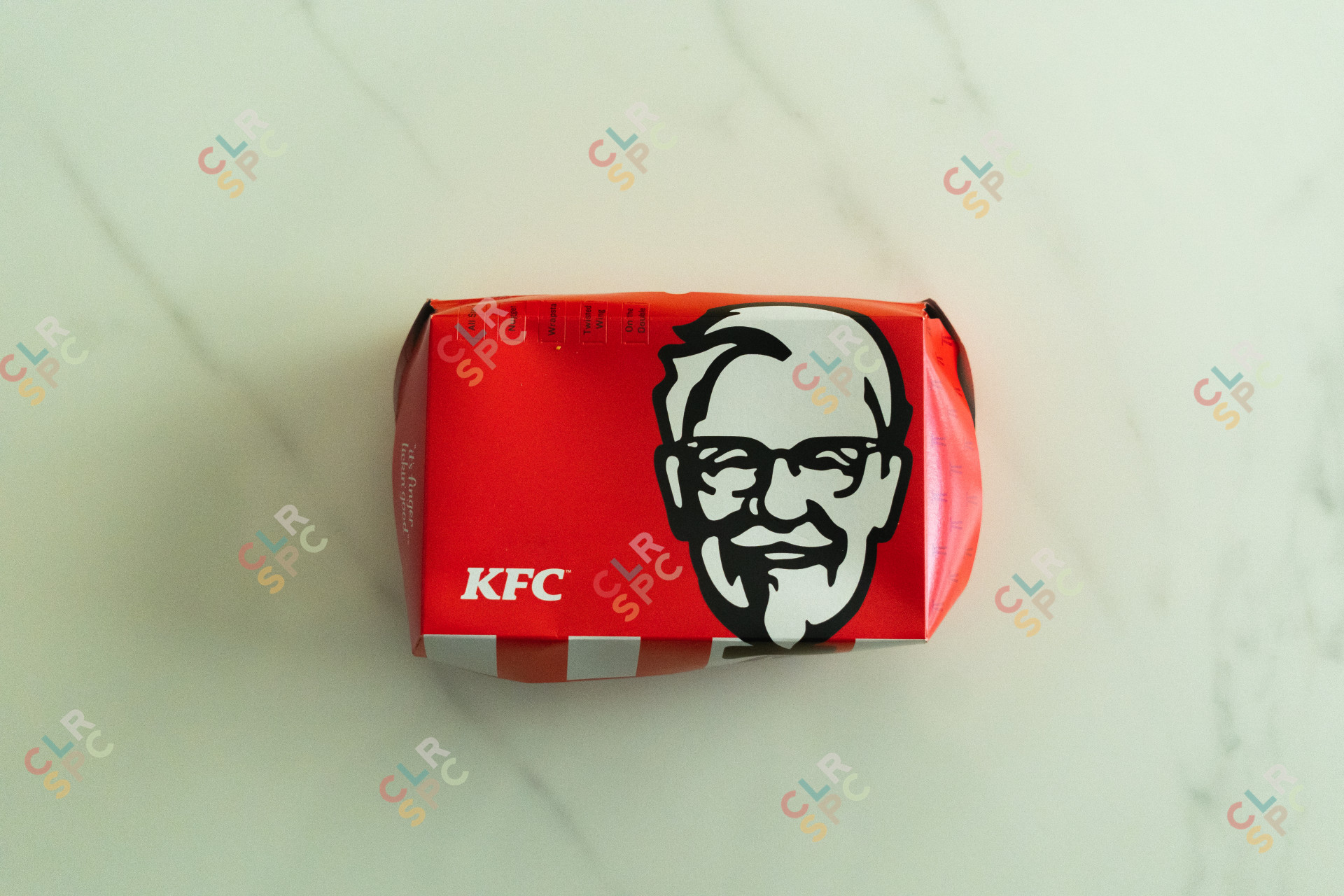 KFC streetwise meal box.