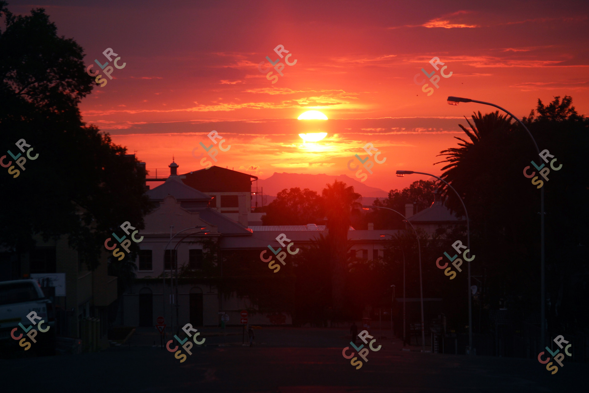 Sunrise in bloemfontein