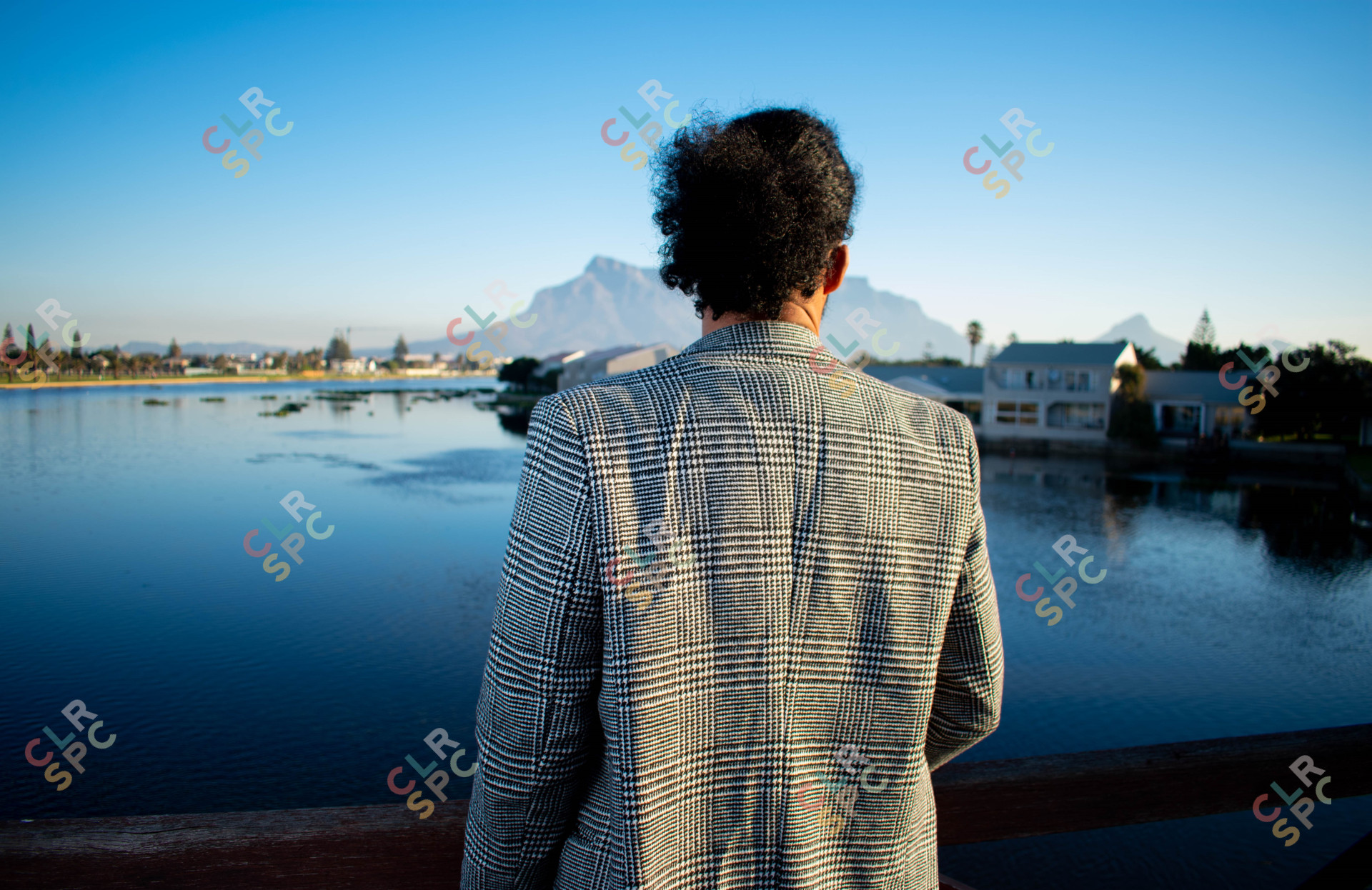 Gentleman looking  away