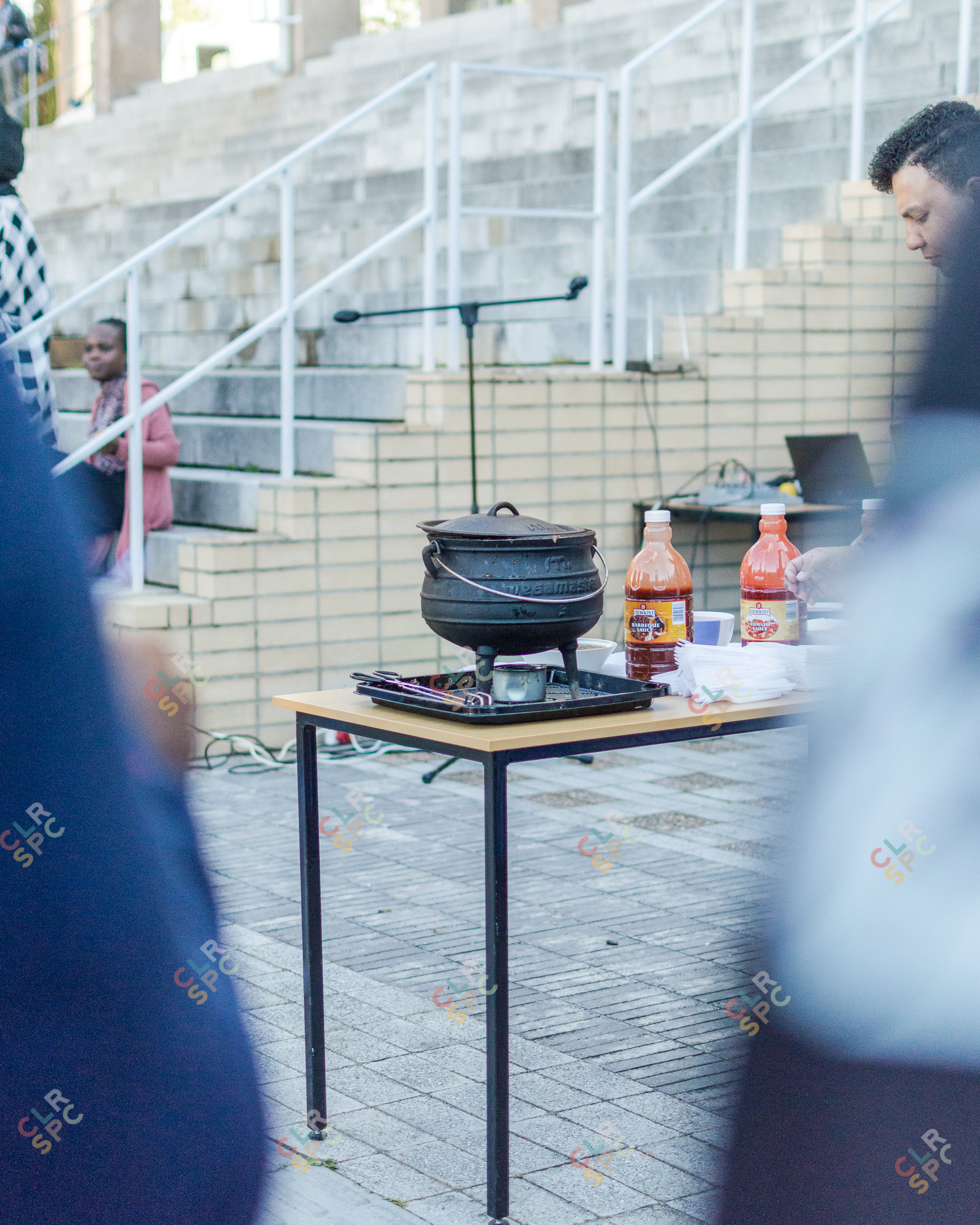 Proudly South African Black Cooking Pot