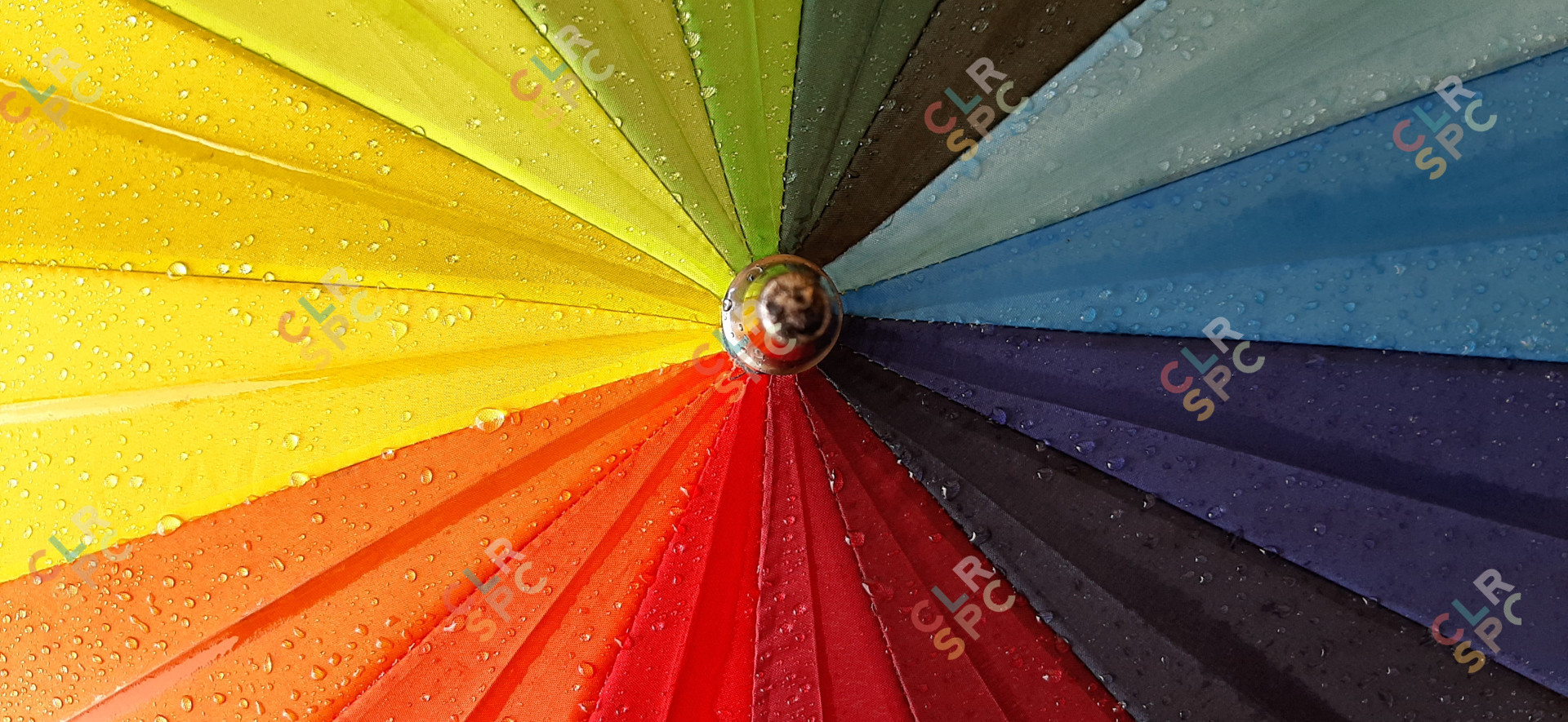 Rainbow umbrella