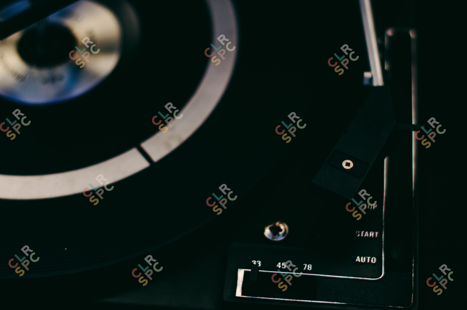 Vintage Vinyl Player