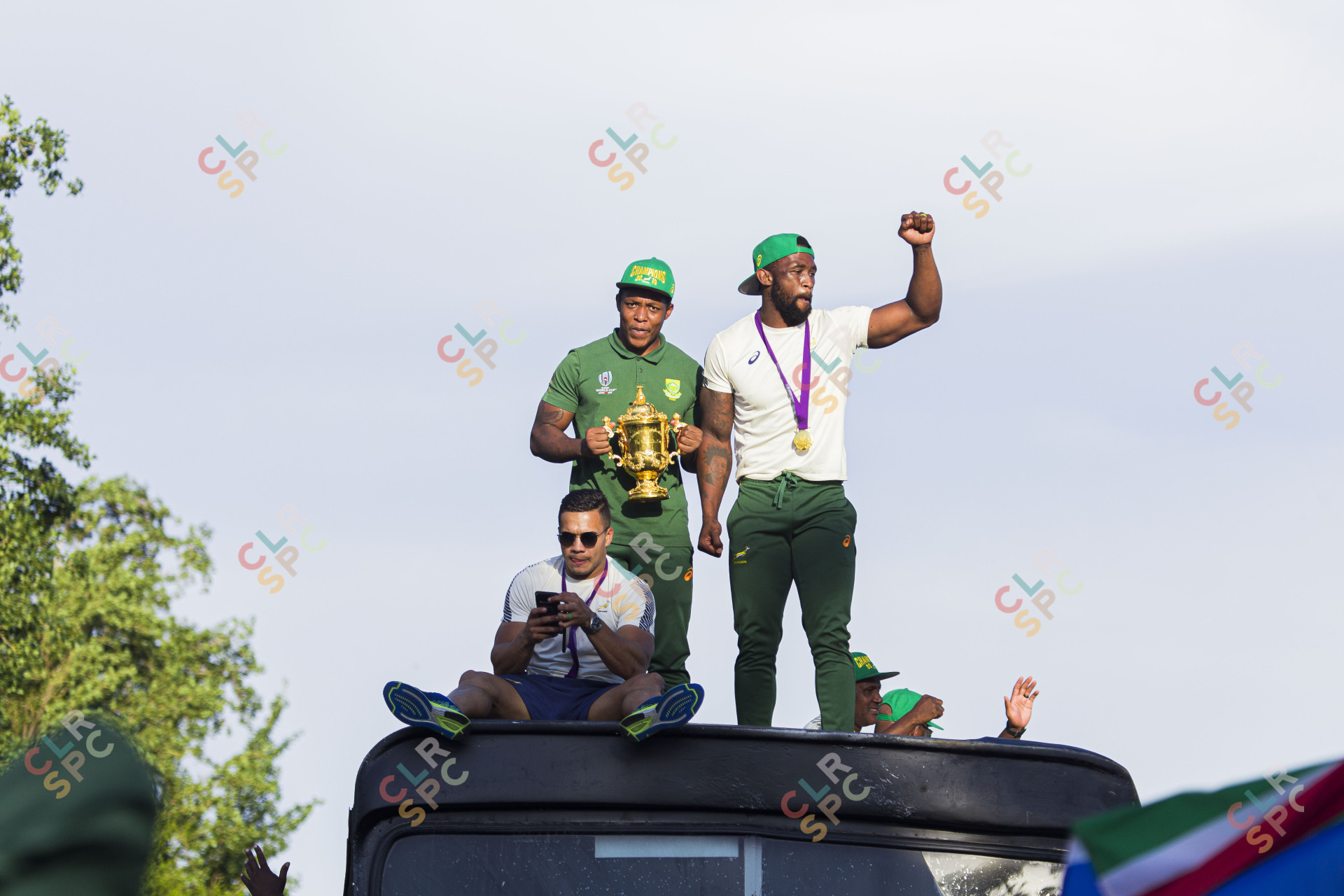 Springboks trophy tour in Soweto