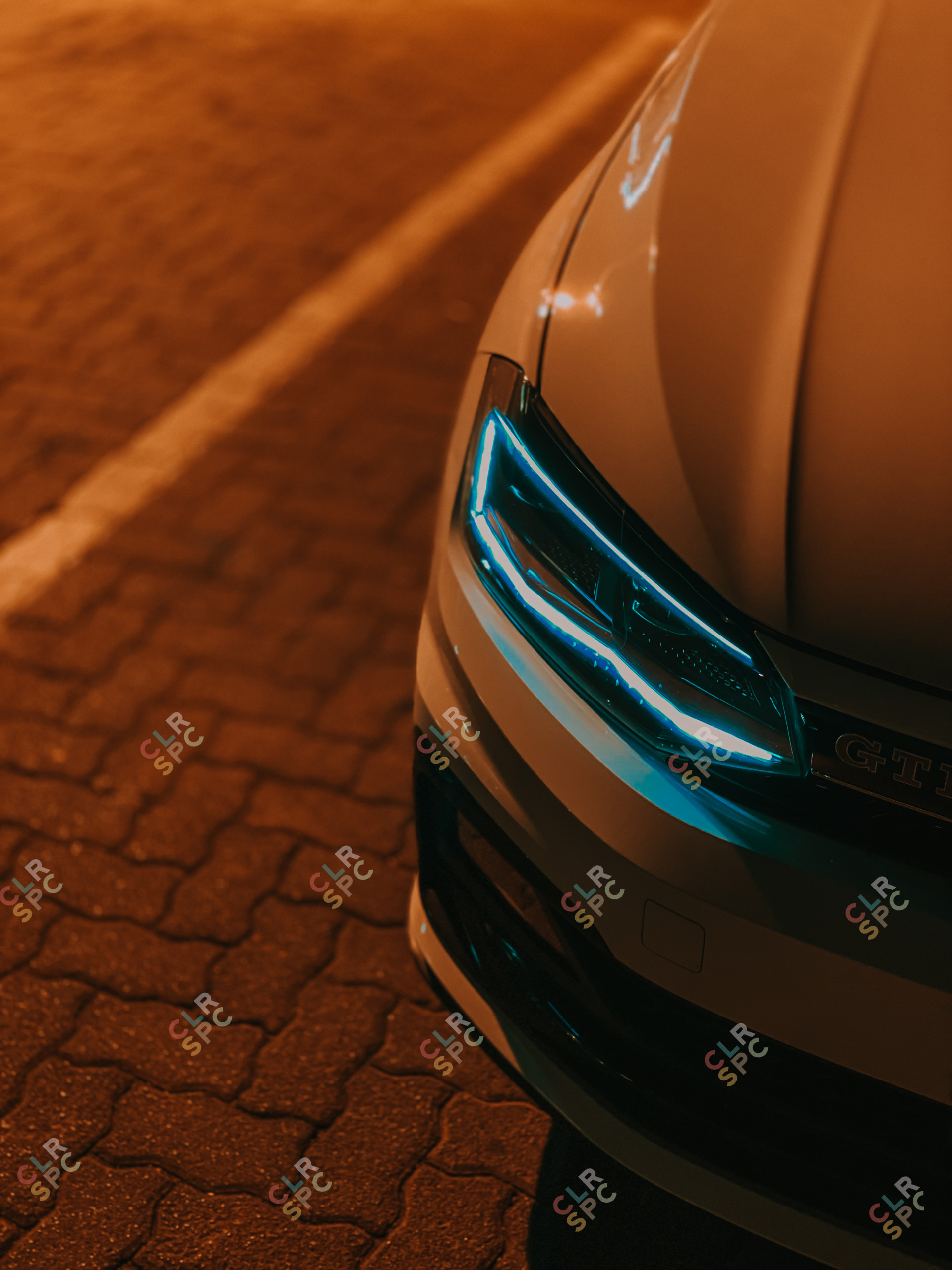 Frontend of the VW Polo 2.0tsi GTI