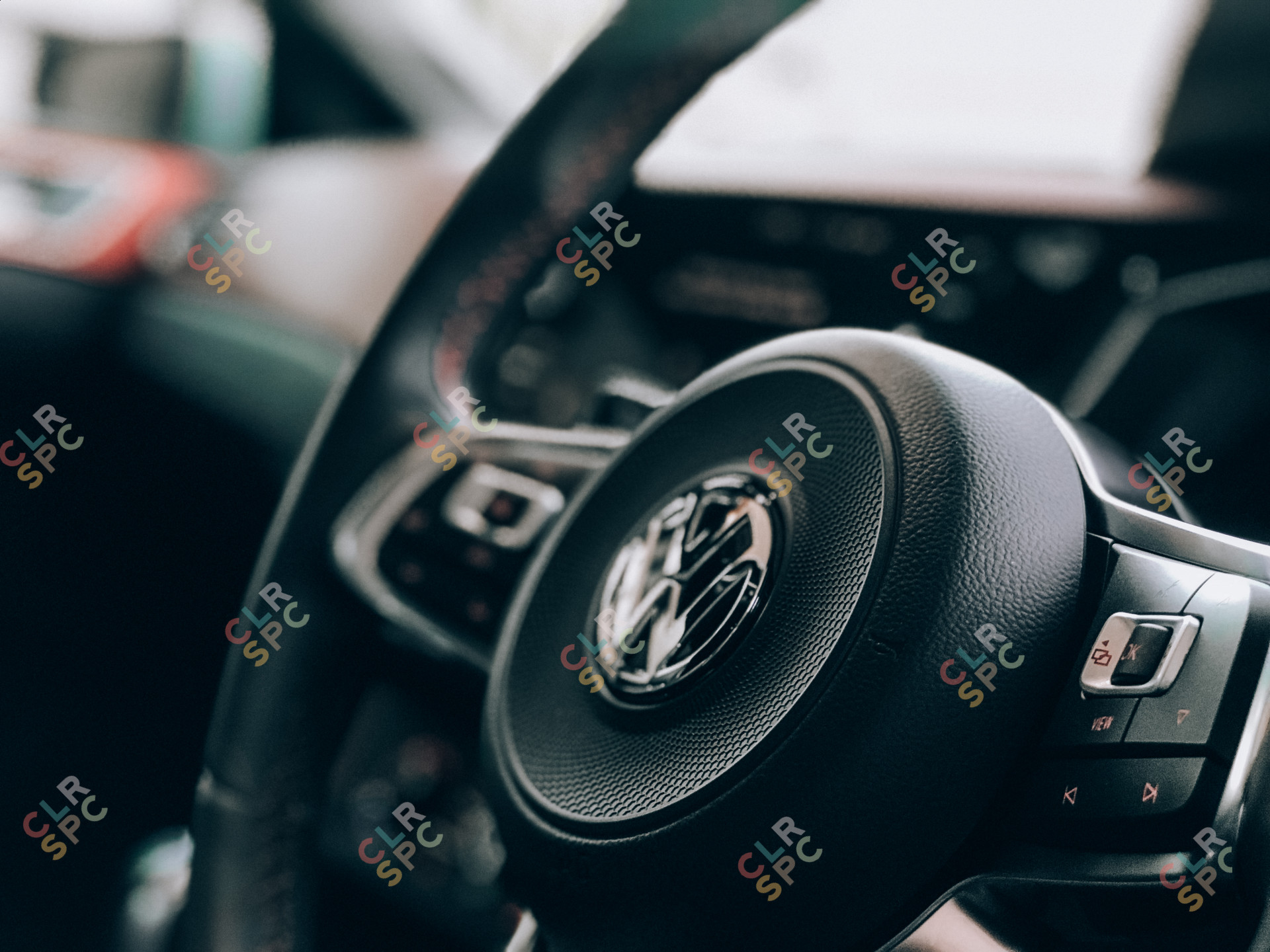 VW Polo 2.0tsi GTI, Flat Bottom Steering Wheel