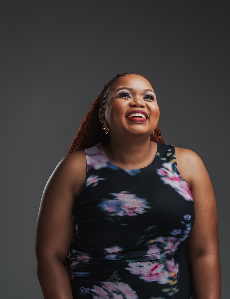 Photo of black woman smiling